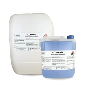 dos bidones de jabón para manos