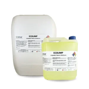 los dos bidones juntos del limpiador multiuso