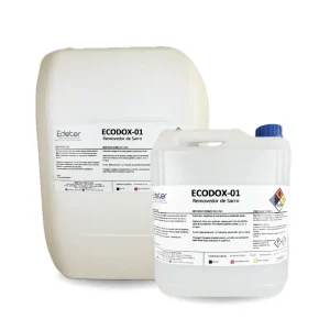 dos bidones de eliminador de sarro